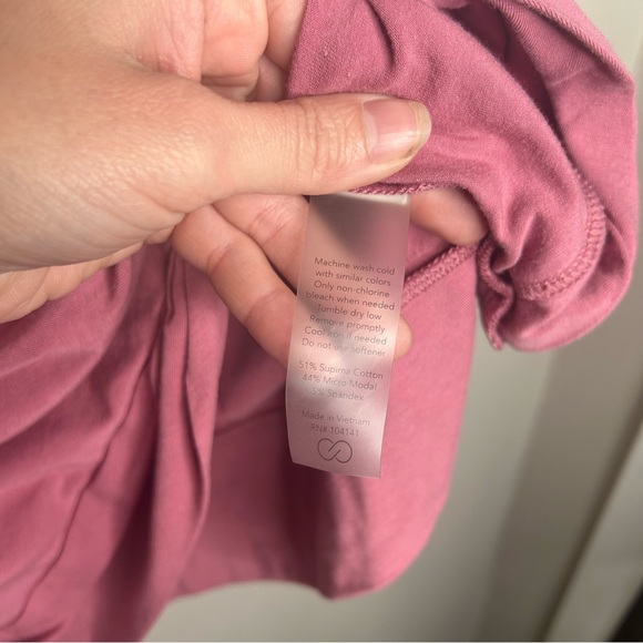 Calia by Carrie Underwood Long Sleeve Twist Trap Front Activewear Outdoor Pink M - Picture 12 of 12